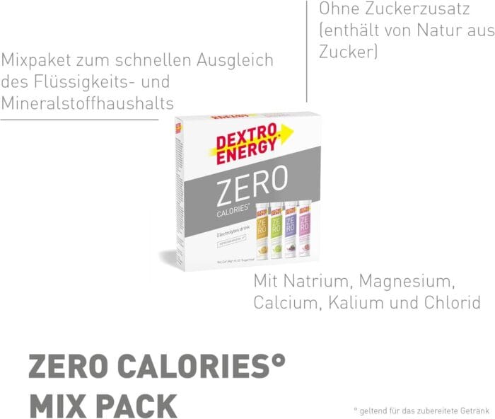 DEXTRO ENERGY Zero Calories elektrolitske tablete, 4 x 20 tablet - slika 2