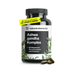 Natural Elements Ashwagandha Complex, 600 mg na dnevni odmerek, 120 kapsul