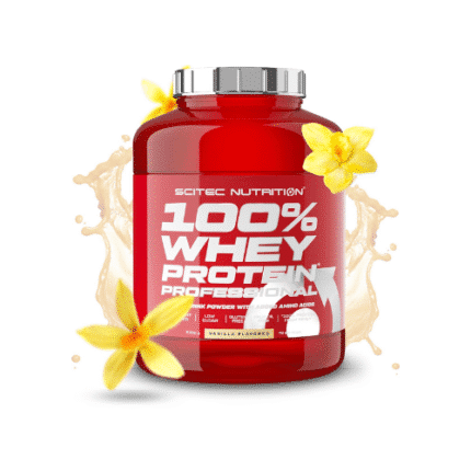 Scitec Nutrition 100% Whey Protein Professional, Vanilja, 2,35 kg – Za moč in regeneracijo!