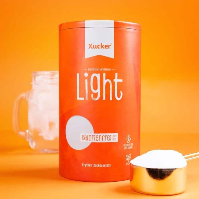 Xucker Light Erythritol, 1 kg pločevinka, brezkalorična alternativa sladkorju - slika 2