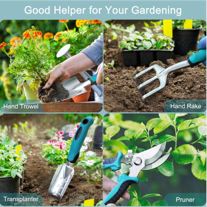 Garden Tool Set – 7-delni vrtni komplet z vrečo za shranjevanje - slika 2