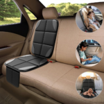 Paket 2 zaščitnih podlog za otroške avtosedeže – ISOFIX, nedrseče, univerzalne