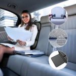 Paket 2 zaščitnih podlog za otroške avtosedeže – ISOFIX, nedrseče, univerzalne - slika 3