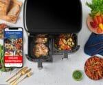 Russell Hobbs SatisFry Dual 9L – vroč zrak, dvojna košara, 9 programov - slika 8