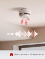 Pametni detektorji dima X-Sense XS01-M (6 kosov) s postajo SBS50 - slika 4