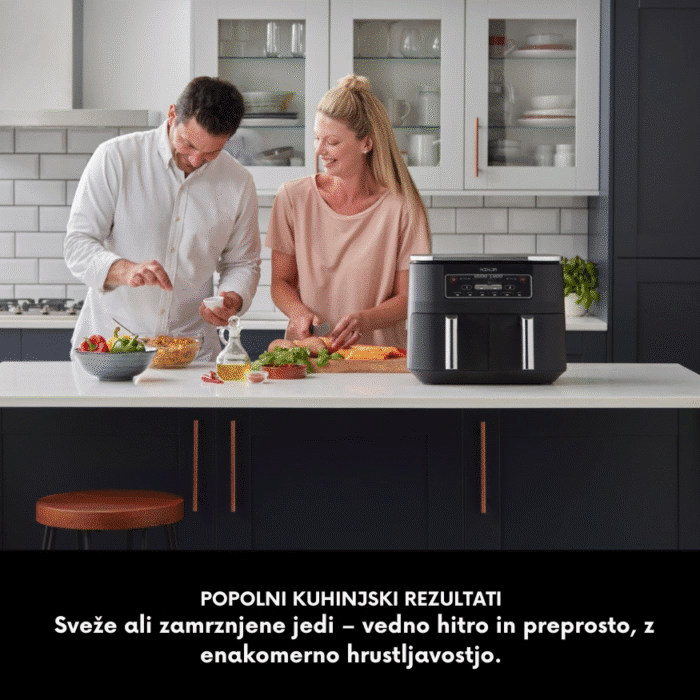 Ninja Dual Zone Air Fryer AF300EU – cvrtnik na vroč zrak z dvema predaloma (7,6 L, 6 funkcij) - slika 4