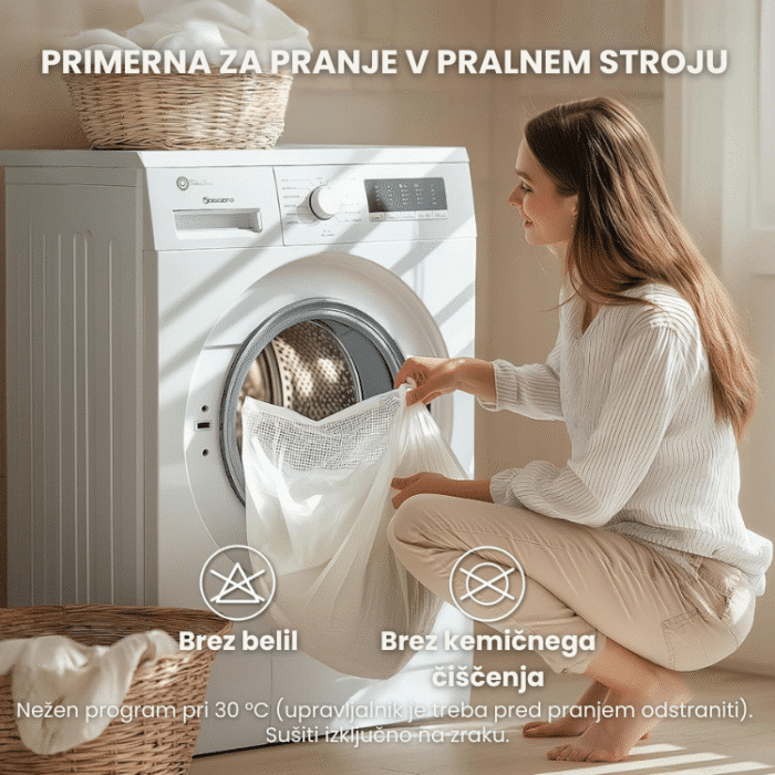 Električna odeja 130×180 cm – z 6 stopnjami gretja in samodejnim izklopom - slika 2