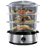 parni kuhalnik s tremi posodami Russell Hobbs