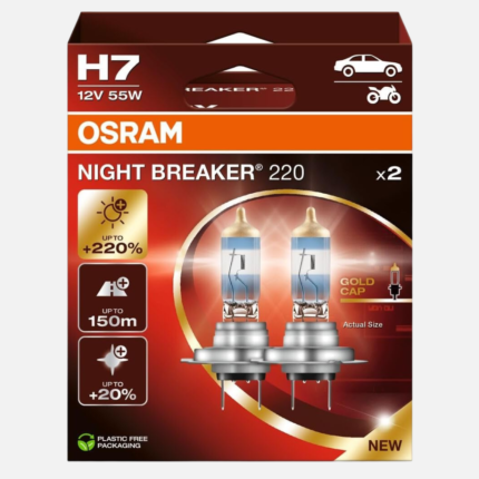 OSRAM Night Breaker 220 H7 žarnice
