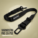 Varnostni pas za pse – nastavljiv in elastičen