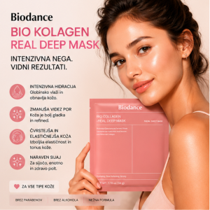 Kolagenska hydrogel maska za obraz