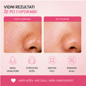 Glass skin hydrogel maska