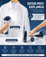 BEAUTURAL parni likalnik za oblačila 1500 W - slika 3