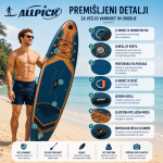 Univerzalni SUP komplet 320 cm – do 200 kg (104) - slika 4