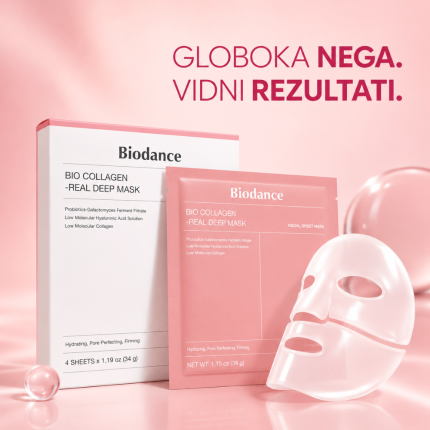 Biodance Kolagenska Hydrogel Maska (4 maske)