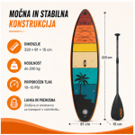 Univerzalni SUP komplet 320 cm – do 200 kg (103) - slika 5