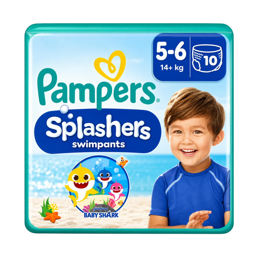 10 kos - Pampers kopalne plenice Splashers 10 kos - Pampers kopalne plenice Splashers - slika 1