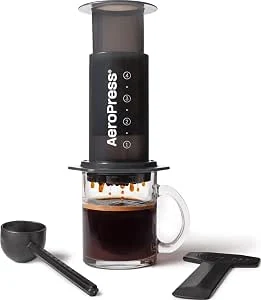 AeroPress Original ročni pripomoček za pripravo kave, siv