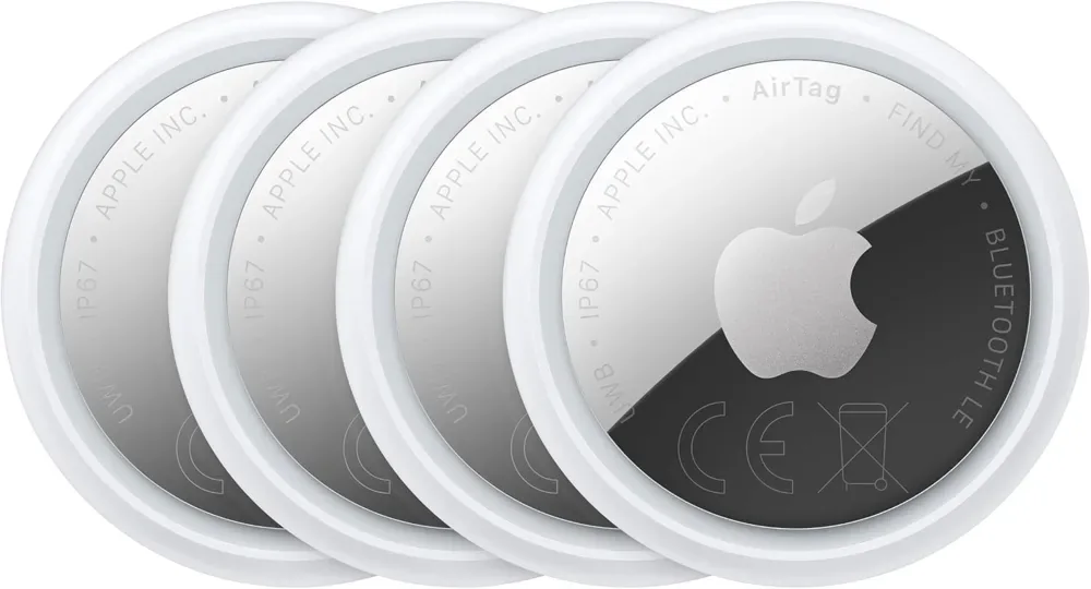 Štirje sledilniki Apple AirTag druge generacije