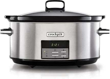 Crockpot CSC063X počasni kuhalnik, 7,5 l, nerjavno jeklo