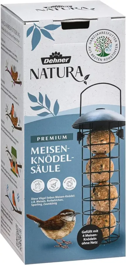 Dehner Natura krmilnik s štirimi lojnimi pogačami za ptice