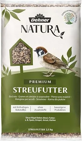 Dehner Natura Premium mešanica za vrtne ptice, 2,5 kg