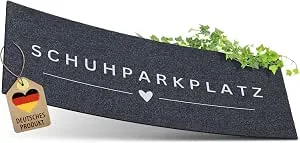 ElbFuchs Schuhparkplatz podloga za obutev, 75 × 30 cm, siva