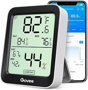 Govee Bluetooth termohigrometer z LCD-zaslonom, 1 kos