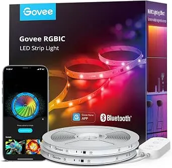Govee H617E RGBIC LED-trak Bluetooth, 20 m, 2 × 10 m