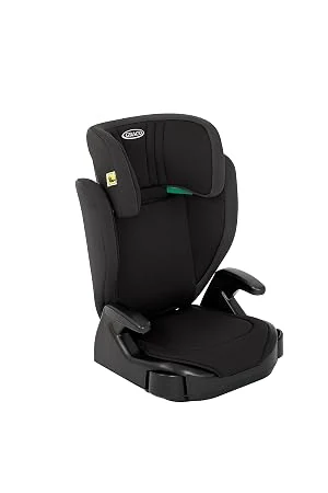 Črn avtosedež Graco Junior Maxi i-Size z visokim naslonjalom v barvi Midnight