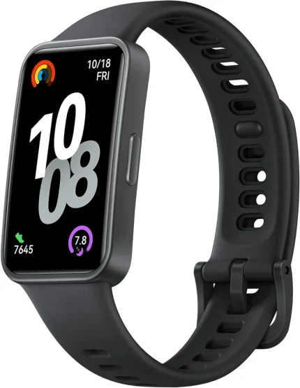 Pametna zapestnica HUAWEI Band 10 v črni barvi z zaslonom AMOLED
