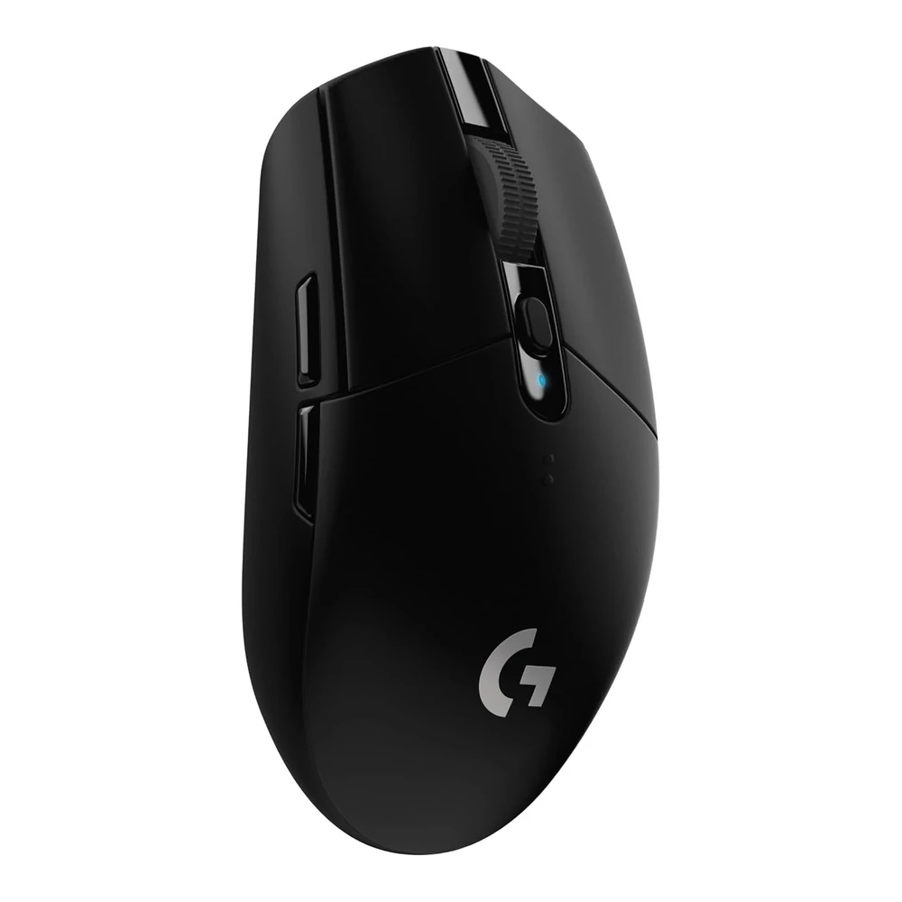 Črna brezžična igralna miška Logitech G305 LIGHTSPEED