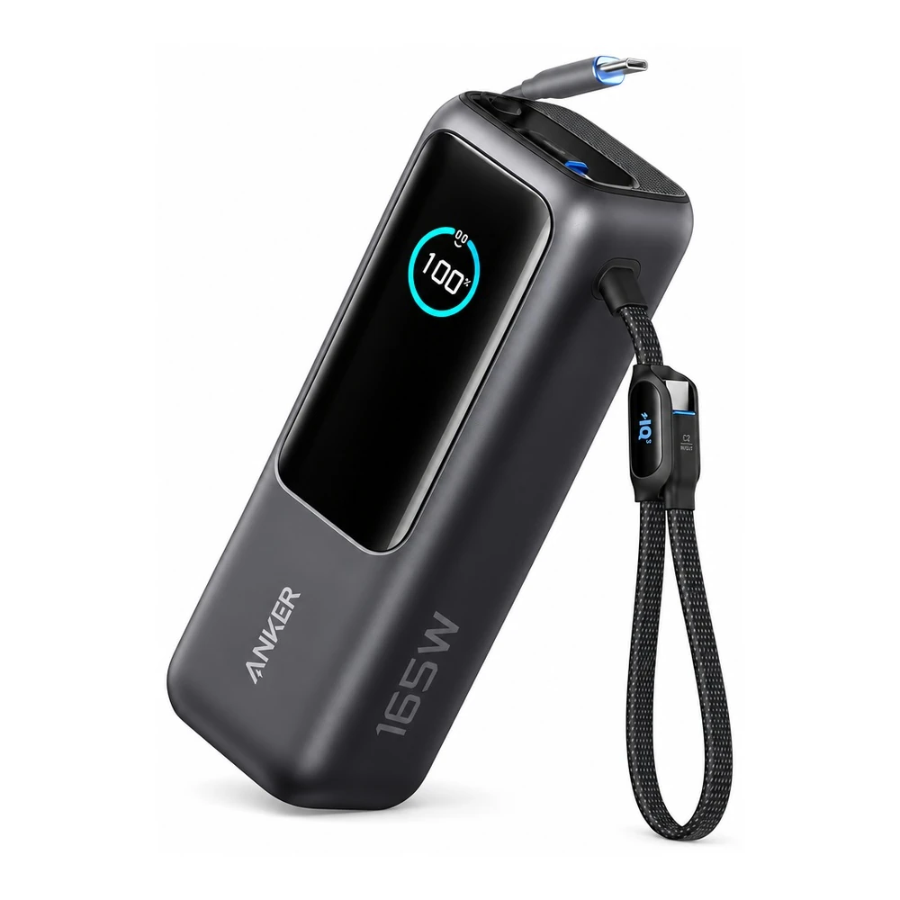 Anker 165 W power bank za prenosnik z izvlečnim kablom