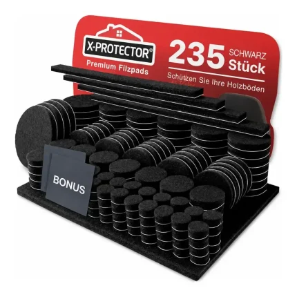 X-Protector samolepilne filcane podloge, 235 kosov
