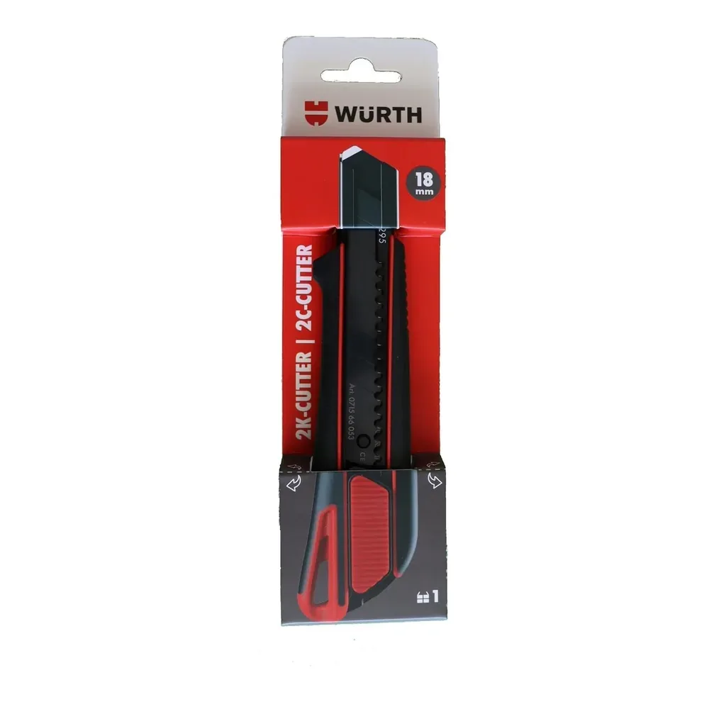 Würth 2K rezalni nož 18 mm s tremi rezili, 071566295