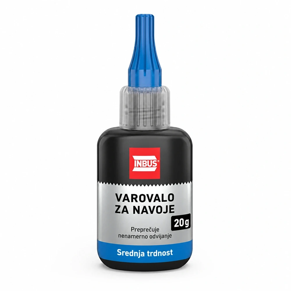 INBUS varovalo za navoje, srednja trdnost, 20 g