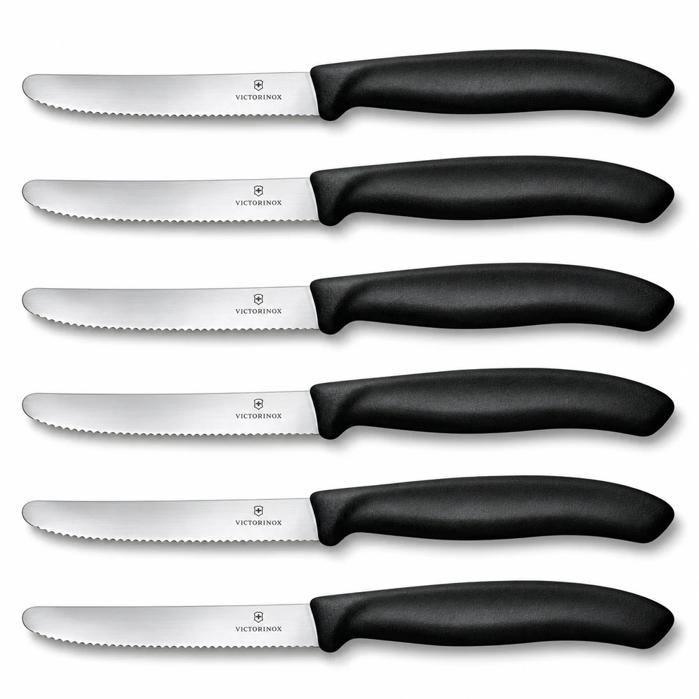 Victorinox Swiss Classic nazobčani noži, 11 cm, 6 kosov