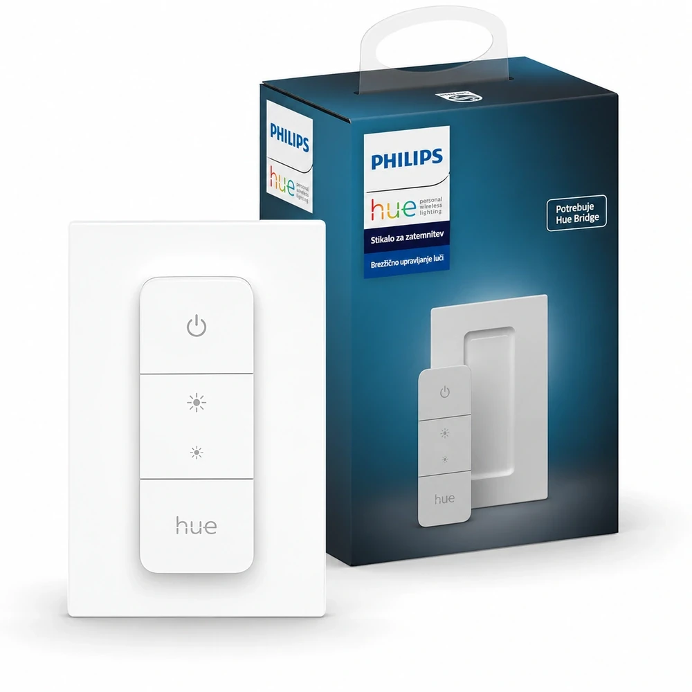 Philips Hue Dimmer Switch brezžično stikalo za zatemnitev, belo