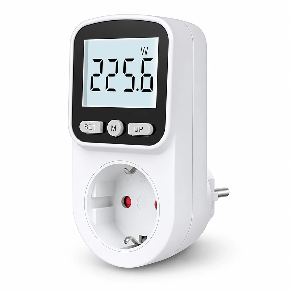 MECHEER WM03-DE merilnik porabe elektrike z LCD-zaslonom