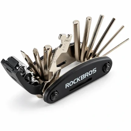 ROCKBROS GJ1601 zložljivo orodje za kolo 16-v-1, črno