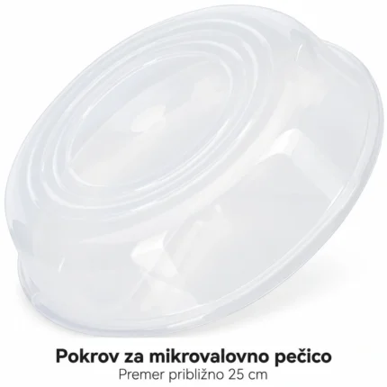 Westmark 22452270 pokrov za mikrovalovno pečico, približno 25 cm