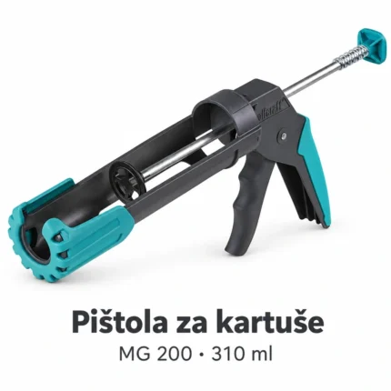 wolfcraft MG 200 pištola za kartuše, 310 ml, 4352000