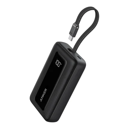Anker Zolo prenosna baterija z vgrajenim kablom USB-C