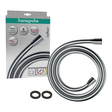 hansgrohe Isiflex cev za prho, 1,60 m, krom