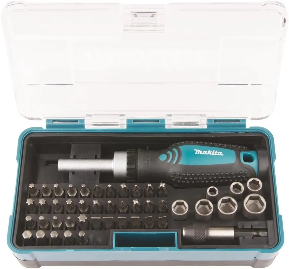 Makita B-36170 raglja in nastavki, 47-delni komplet