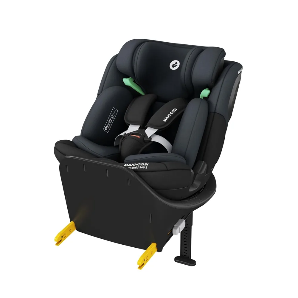 Maxi-Cosi Emerald 360 S i-Size avtosedež, 40–150 cm, Tonal Black