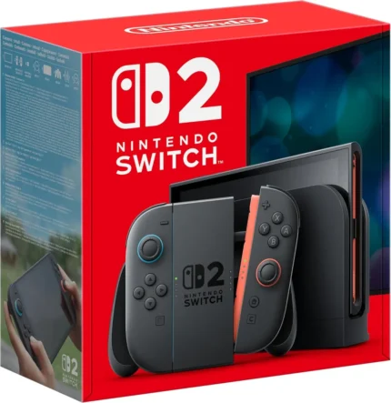 Igralna konzola Nintendo Switch 2 Standard 2026 z upravljalnikoma Joy-Con 2