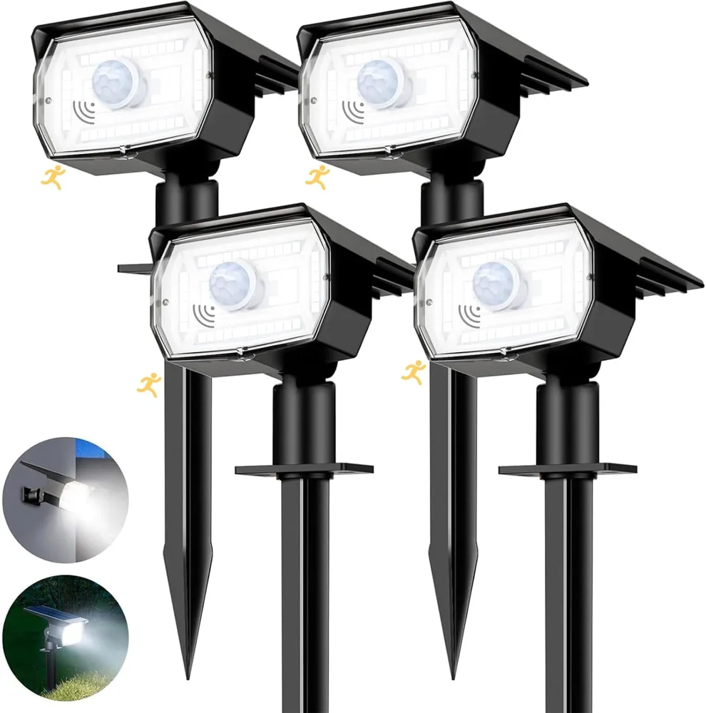 nipify solarni reflektorji s senzorjem, 6500 K, 4 kosi