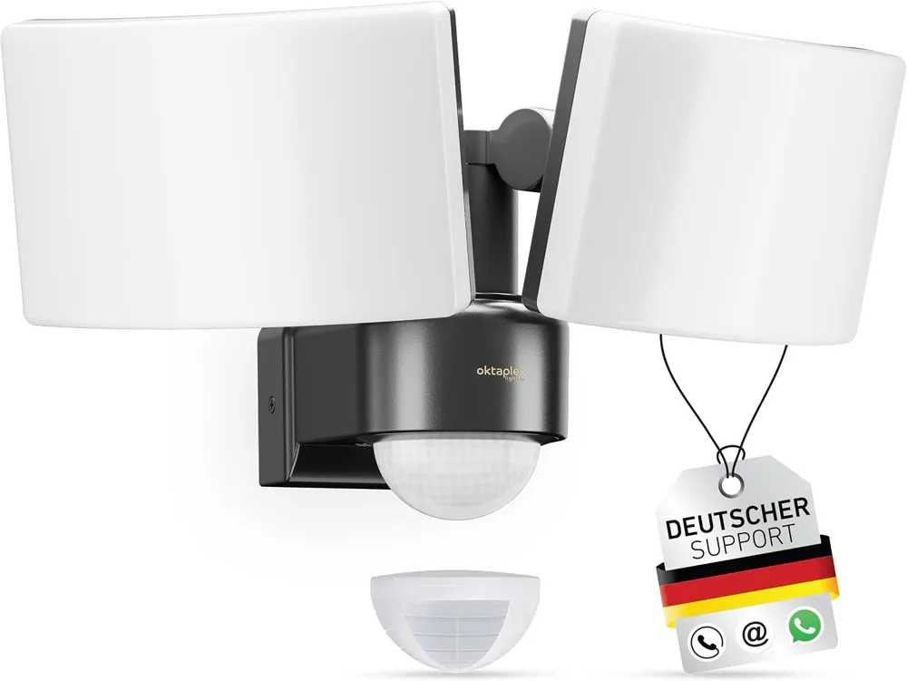 Oktaplex Cali Dos LED reflektor s senzorjem, 40 W, 3000 K