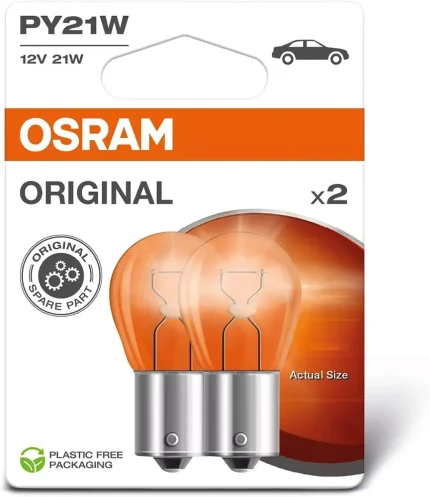 OSRAM Original Line PY21W signalni žarnici, 12 V, 2 kosa